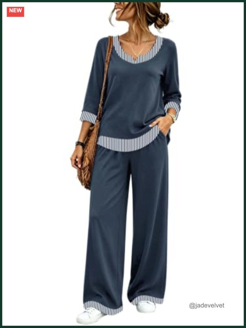 SAUKOLE Womens 2 Piece Lounge Set Athletic Track Suit Workout Athletic Set